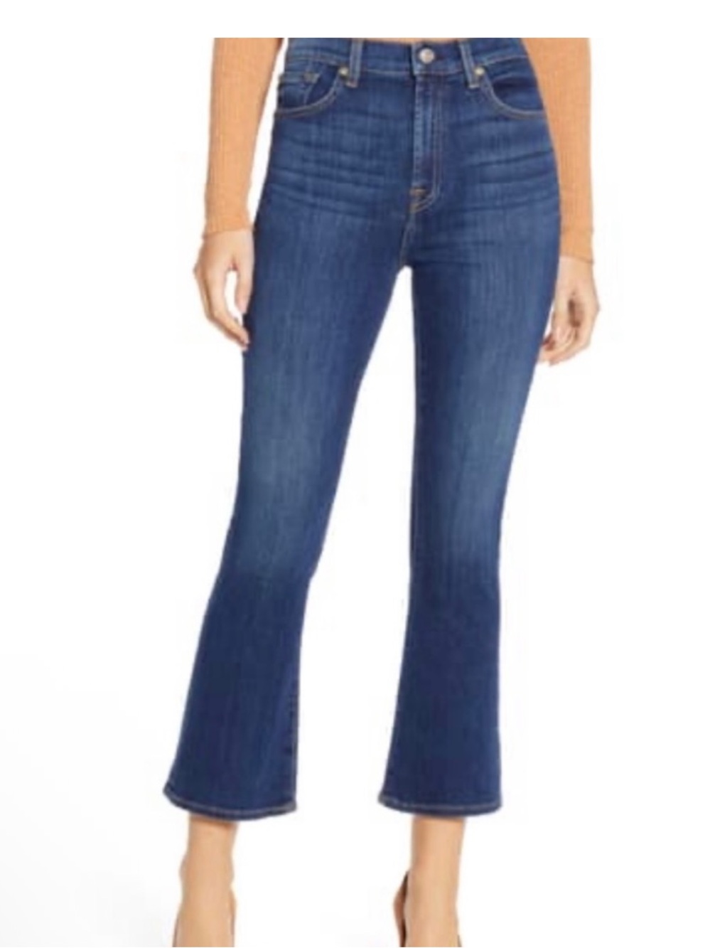 7FAM “High Waist Slim Kick”, Size 24